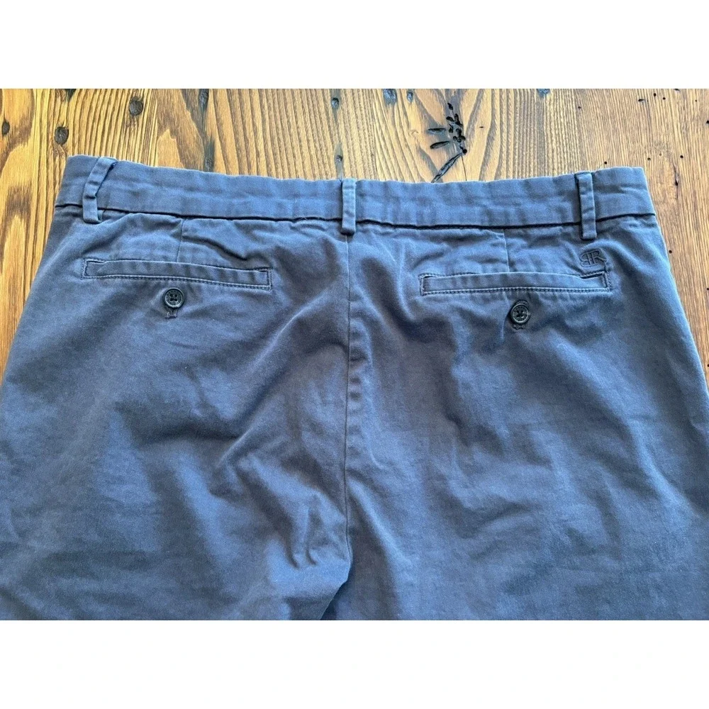 Banana Republic Mens Gray Chinos Pants 36x29 Straight Leg Dress Casual Comfort